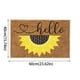thumbnail image 2 of myvepuop 2024 Felpudos de girasol Felpudo de bienvenida de girasol Alfombra de exterior Felpudos de girasol Felpudo de primavera y verano Felpudo decorativo Sunshine D Talla única, 2 of 6