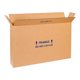 thumbnail image 1 of Partners Brand Cajas de cartón corrugado de 28 x 6 x 20, 6 pulgadas de largo x 4 pulgadas de ancho x 2 pulgadas de alto, paquete de 5 | Embalaje de envío Caja de almacenamiento móvil para negocios Caj, 1 of 5