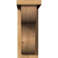 thumbnail image 2 of 5 1/2"W x 14"D x 14"H Carmel Smooth Corbel w/Backplate, Western Red Cedar, 2 of 9