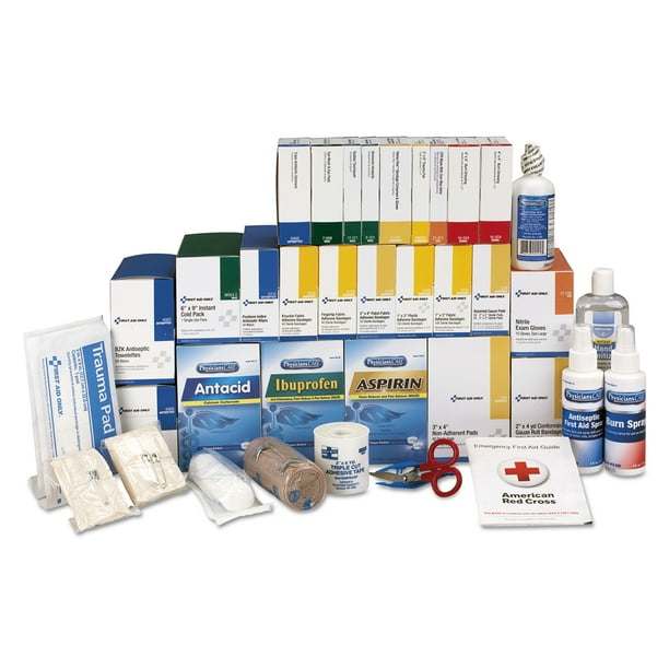 First Aid Only 4 Shelf ANSI Class B+ Refill with Medications, 1427