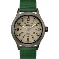 Timex Expedition Scout Tan Dial/Green Strap Mens Watch