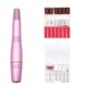 thumbnail image 1 of Lima de uñas eléctrica portátil CY-S002 con carga USB, ajuste de velocidad y dos cajas de cabezales de pulido, color rosa., 1 of 6