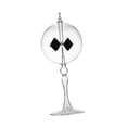 thumbnail image 1 of Tnarru Solar Crookes Radiometer Sun Light Energy Vanes Glass Educational Science Toy Tabletop Ornament for Party Home Decor Clear, 1 of 8