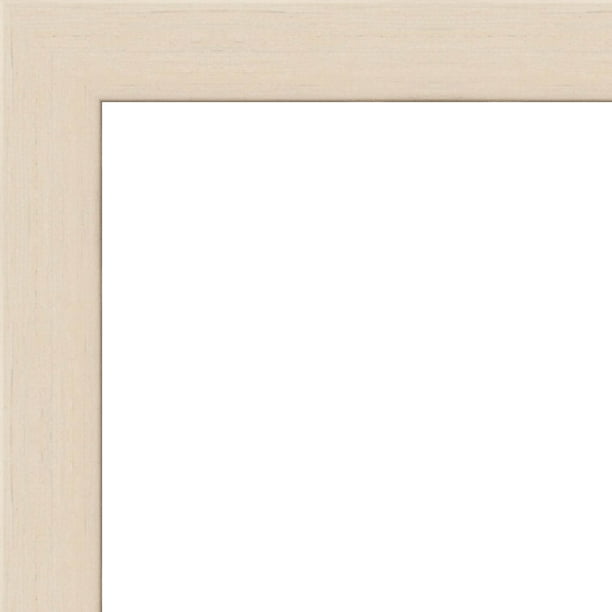 15x15 - 15 x 15 White Wash Flat Solid Wood Frame with UV Framer's ...