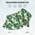 thumbnail image 5 of Daiia Football 7 Pattern Bucket Hat - Trendy Cotton Sun Hat for Beach, Golf, Fishing - Fun Outdoor Vacation Boonie for Men and Women, 5 of 9