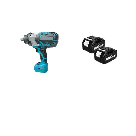 

2000 N. M High Torque Brushless Electric Impact Wrench 3/4 Inch Sleeve Cordless Drive Tool