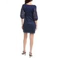 thumbnail image 2 of Vince Camuto womens  Lace Shift Dress, 2, Blue, 2 of 3