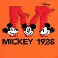 thumbnail image 3 of Disney - Mickey & Friends - Large Letter M - 1928 - Glitch - Men's Crew Neck Fleece Pullover, 3 of 6
