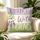 thumbnail image 4 of YiJuHui Summer Decorative Pillow Covers 45x45cm Floral Pattern Soft Breathable Cushion Case for Sofa Bedroom Patio Living Room Decor Home Accents, 4 of 5