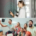 thumbnail image 5 of Bitiwend Wireless Doorbell, Door Bell Ringer Wireless 1000 Feet with 5 Volume Levels, Waterproof and dustproof, 58 Chimes & LED Flash, for Home Classroom Office，2 Push Buttons 1 Receiver，White, 5 of 7