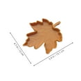 thumbnail image 2 of OULII Lightweight Plastic Maple Leaf Feeding Dish Assorted Color for Reptiles 8Pcs, 2 of 8