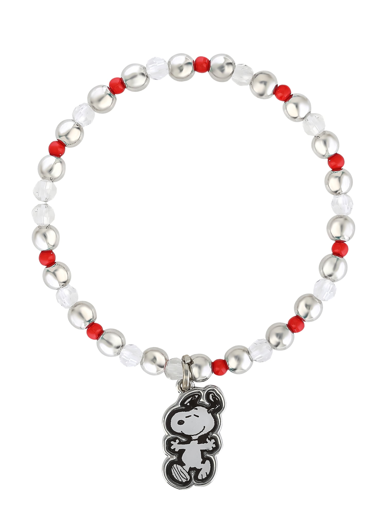Peanuts Girl's/Tween Snoopy Inspirational Stretch Bracelet Set