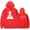 Red, variant on Livingston Merch Shadow Lyric Hoodie Women Men Casual Sweatshirt Long Sleeve Pullovers