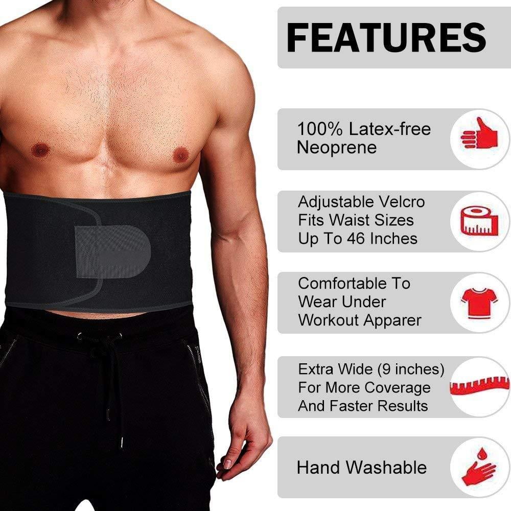 Waist trimmer top belt results