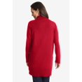 thumbnail image 2 of Jessica London Women's Plus Size Side Button Turtleneck, 2 of 5