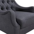 thumbnail image 6 of Lexicon Stella Boucle Accent Chair in Dark gray, 6 of 8