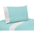 thumbnail image 4 of Sweet Jojo Designs Mod Dinosaur Blue and Green Toddler Bed Comforter 5 Piece Bedding Set, 4 of 4