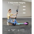 thumbnail image 3 of Navee Foldable Kid Electric Scooter K100 Max for kids 6-14, Apple Find My/RBG Light/Speed Limit Control/132Lbs Max Load, 3 of 9