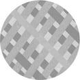 thumbnail image 1 of Ahgly Company Indoor Round Patterned Gunmetal Gray Area Rugs, 5' Round, 1 of 6