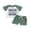 Style 6, variant on Loicainy Baby Toddler Boys Summer Shorts Set 3 6 12 18 24 Months 2T 3T Boy Clothes Short Sleeve O Neck Letter Print Tops and Solid Color Shorts Outfits