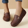 thumbnail image 5 of Willtoo Womens Loafers Casual Platform Slip-On Flats Comfortable Wide Toe Non Slip Walking Shoes for Daily Commute, 5 of 5