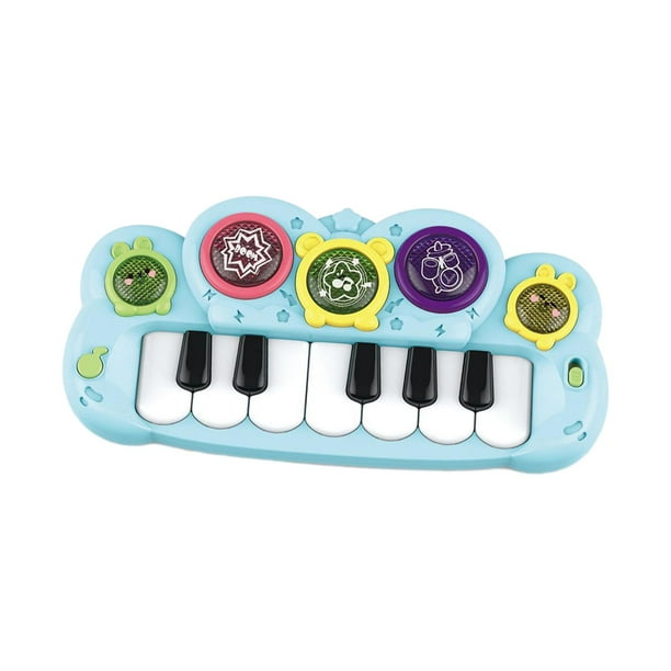 Juguetes de piano para bebés, Teclado de piano, Juguetes para niños  pequeños, Juguetes musicales para niños, Música luminosa, Juguetes para  bebés para