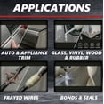 thumbnail image 5 of Dynatex RTV Clear Silicone Adhesive Sealant 10.1 oz Caulk Tube - Transparent Watertight Seal, Marine RV Industrial Use, Made in the USA (4-Pack), 5 of 9