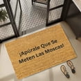 thumbnail image 5 of Funny Spanish Welcome Doormat - Apurale Que S E Meten Las Mo Scas Non- Decorative Rug for Indoor and Outdoor Use Home Accessory, 5 of 5