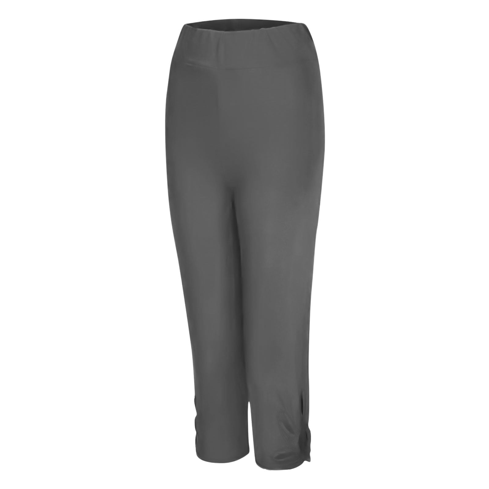 TrendVibe365 Plus Size Workout Leggings for Women Oversized Yoga Pants  Plain Butt Lift Winter Pants Exercise Elastic Stretch Fall Leggings Casual