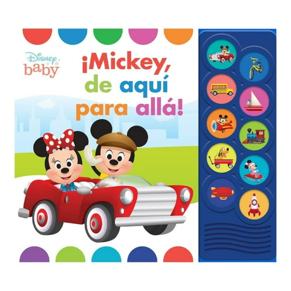 Libro Disney Baby Mickey, De Aqui Para Alla Tapa Dura, Autor Varios, Editorial Phoenix International Ltd Inc.