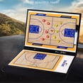 thumbnail image 1 of Portapapeles De Enseñanza De Estrategia Plegable Tablero De Entrenamiento De Baloncesto 2.5 Pliegues Portapapeles De Enseñanza De Estrategia Plegable Con Borrado En Seco Y, 1 of 6