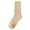 Khaki, variant on Stockings Fashionable Pattern and Solid Color Comfortable Autumn and Winter Thickened Warm Coral Velvet Socks Waist High Tights Ringleader Boots Women's Exotic Apparel Garter Belt Stockings Knee High