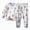 H332-Sky Blue, variant on TOWED22 Kids Boys Girls Pajama Set 2Pcs Long Sleeve Crewneck Top with Pants Elastic Waist Print Sleepwear Fall Winter Loungewear Set