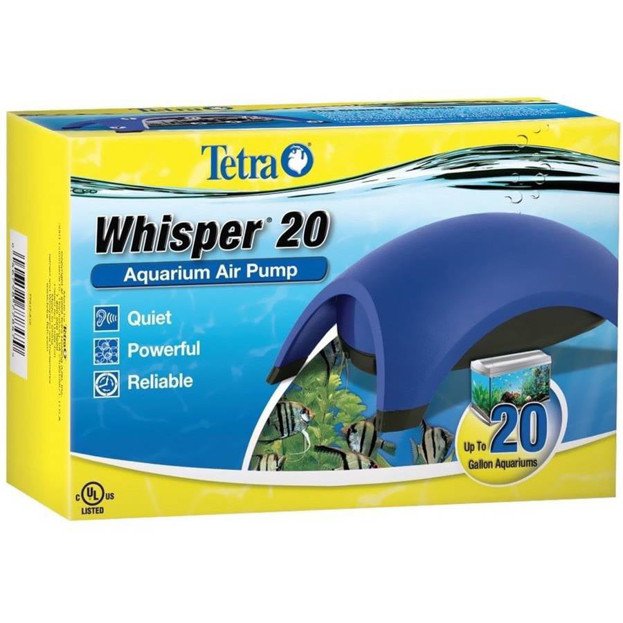 Whisper Air Pump Tetra Water Fish Tank Aquarium 10 40 60 100 Gallons Filter