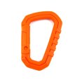 thumbnail image 1 of Anillo en D Camp Clip Gancho Hebilla Llavero Senderismo Escalada Mosquetón () Naranja, 1 of 6