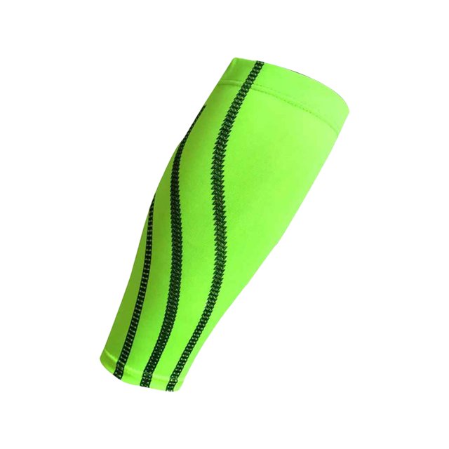 Greeniant Soporte de pantorrilla de moda, mangas de compresión graduadas para piernas, calcetines de compresión Unisex para Fitness, correr, baloncesto, Uniforme atlético verde METRO Greeniant HW2802-07