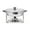Silver, variant on Pack Chafing Dishes for Buffet, 5 QT Round Buffet Servers and Food Warmer Set with Lid, Stainless Steel Chafers for Catering Parties Wedding Banquet, Silver