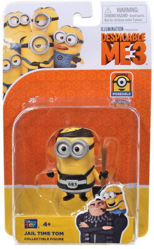ROCK STAR Details about   Thinkway Toys Despicable Me 2 Minions FIREMAN 1 BAKER 