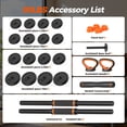 thumbnail image 6 of UPGO Adjustable Dumbbells,90lbs Free Weight Set with Connector,5 in1 Dumbbells Set as Barbell,Kettlebell,Push up Stand,Weight Plate,Fitness Exercises for Home Gym Suitable Men/Women, 6 of 8