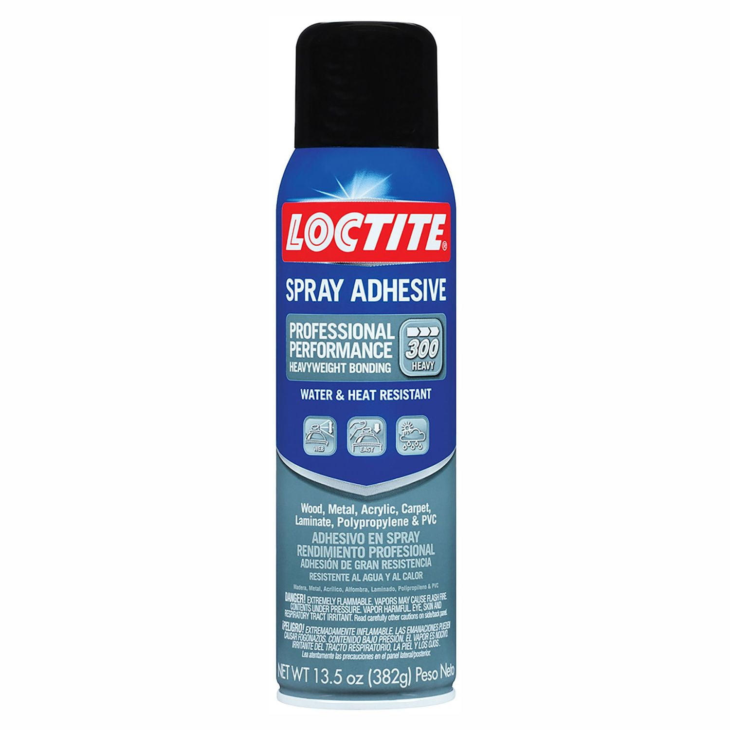 Loctite Professional Performance Spray Adhesive, Pack of 1, Clear 13.5 oz  Can