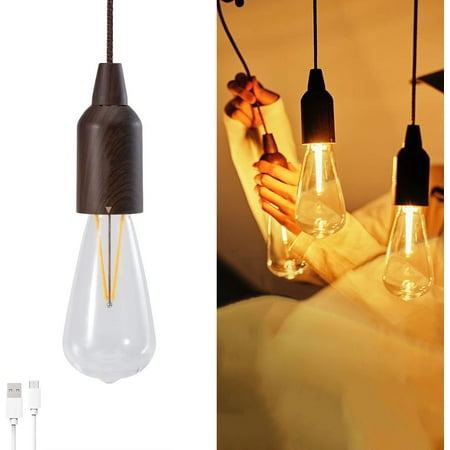 Ampoule Lampe Portable USB LED Ampoule Rechargeable Lampe Nuit