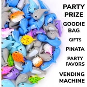 Sea Animals Mini Toys for Kids - 25pcs Bulk Sea Creatures - Easter Egg Fillers - Mini Toys for Boys and Girls - Toys for Goody Bags, Party Favors, Classroom Prizes - Vending Machine Toys