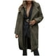 thumbnail image 2 of Abrigo cálido de piel sintética para mujer, chaqueta de invierno, cuello vuelto sólido, prendas de vestir exteriores Fridja  po860, 2 of 7