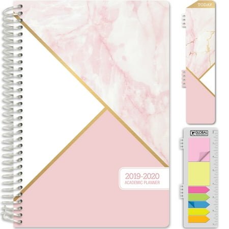 HARDCOVER Academic Year 2019-2020 Planner: (June 2019 Through July 2020) 5.5