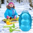 thumbnail image 3 of Molde de arena para nieve con mango, molde creativo de bolas de nieve para niños, juguetes de invierno al aire libre, 3 of 6