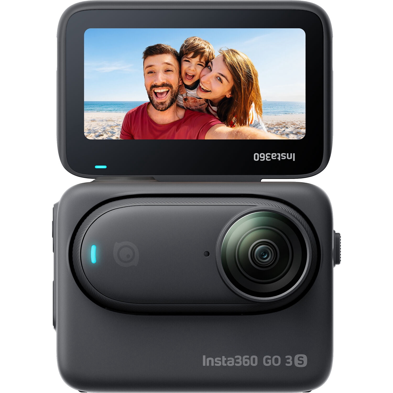 Insta360 GO 3S - 128 GB Black 4K Camera + Insta360 GO 3S Action Mount Set + 50-in-1 Accessory Kit + Travel Case