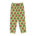 thumbnail image 4 of Naloa Summer Watermelon Print Women’s Ultra-Soft Comfy Pajama Lounge Pants with Pockets & Drawstring, 4 of 8