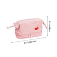 thumbnail image 3 of Ohmyroo Large Capacity Stationery Bag Multi Layer Pencil Case Organizer For Office Home Storage Multicolor 8 Inch, 3 of 6