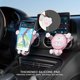 thumbnail image 4 of Soporte para teléfono de coche, soporte de clip de ventilación lindo, soporte para teléfono celular para coche compatible con accesorios de coche para teléfonos inteligentes de 4 a 7 pulgadas para mujeres y niñas (rosa) JM, 4 of 5