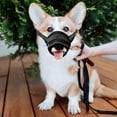 thumbnail image 5 of Minzimin 1Pack Nylon Mesh Breathable Dog Mouth Cover, Quick Fit Dog Muzzle with Adjustable Straps，Pet Mouth Cover, to Prevent Biting and Screaming to Prevent Accidental Eating, 5 of 6